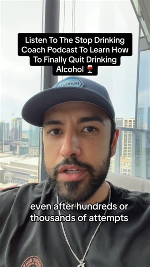 If youve tried dozens of times and havent been able to stop drinking alcohol - listen to the stop drinking coach podcast to transform you understanding of this journey and finally quit #stopdrinking #quitdrinking #alcoholism #sobercoach #sobercurious | Stop Drinking Coach | Facebook