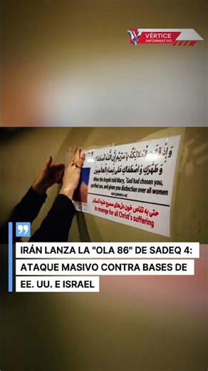 IRÁN LANZA LA "OLA 86" DE SADEQ 4: ATAQUE MASIVO CONTRA BASES DE EE. UU. E ISRAEL​