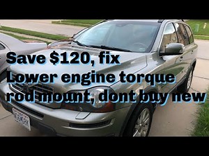 Volvo XC90 - clunk sound when braking and accelerating from a stop, I thought my fix failed.