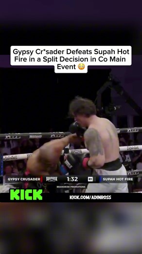 Gypsy Crusader Wins Split Decision Against Supah Hot Fire