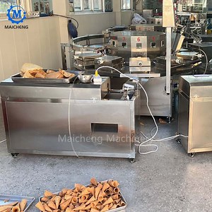 [Hot Item] Stainless Steel Industrial Ice Cream Cone Machine Crisps Making Machine
