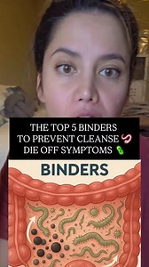 HOW TO CLEANSE WITHOUT DIE OFF 🪱👇 Including a binder with your parasite cleanse is an absolute non negotiable if you want to avoid major die off symptoms such as: • Brain fog • Itchy skin • Breakouts • Mood swings • Fatigue When you start killing parasites off without any kind of preparation they release the heavy metals, mold spores, and other toxins they've been holding straight into your bloodstream. Your body is trying to push out toxins any way it can… and if you didn’t start with the rig