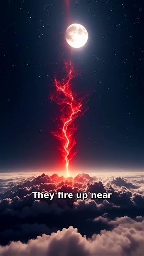 Lightning Above Storms?! These Are Red Sprites