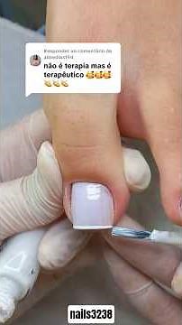 Light french pedicure for that natural look 🤍