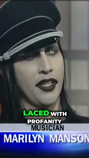 Is profanity necessary? Marilyn Manson explains why he swears