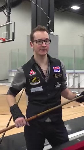The table jumper 🎱 #trickshot #dudeperfect #pool | Dude Perfect