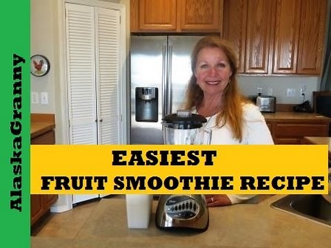 Easiest Fruit Yogurt Smoothie Recipe Green Shake