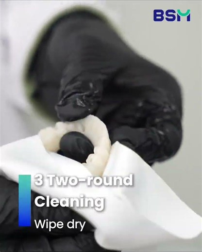 LP2000 3D Printing Temporary Crown Post-Processing #dentallab #dentist #smiledesigndental