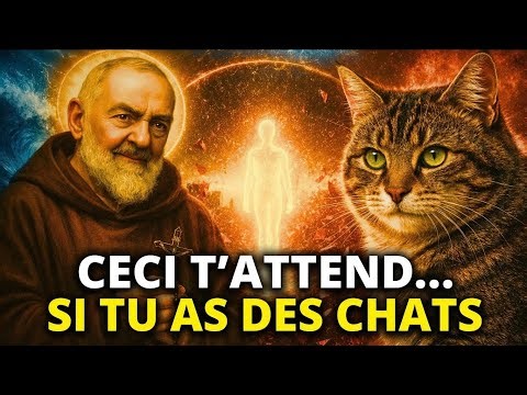 Le Père Padre Pio a Révélé : le DESTIN de ceux qui ont des CHATS à la maison | Ne manque pas ça 🐱✨