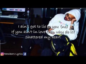 Chris Brown - Like It Or Not (Lyrics Video)