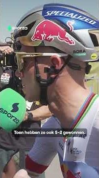 Zelfs in de Tour werd al vooruitgeblikt op de VS - België. Ben je het eens met hun pronostiek? 👇