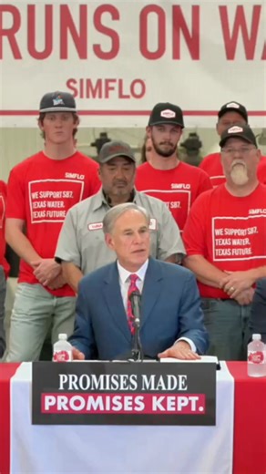 440K views · 7.5K reactions | This session, Texas confronted a water crisis. Families, farmers, and businesses across our state need water to survive and thrive. To combat this, I signed into law a $20 billion generational investment in Texas' water infrastructure. | Greg Abbott | Facebook