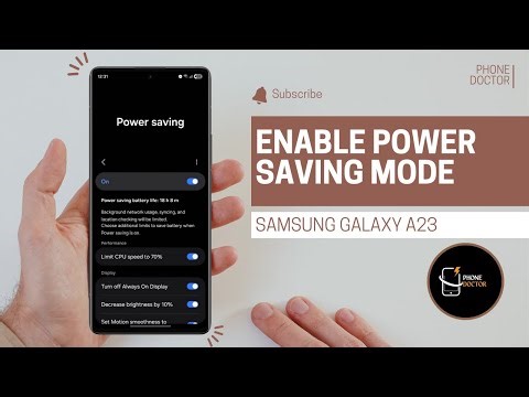 How To Enable Power Saving Mode On Samsung Galaxy A23 – Save Battery Easily!
