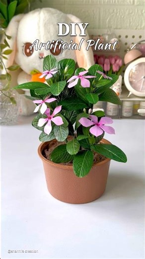 DIY planter #shorts #viralshorts #diyplanters #artificialplants #handmade #craftideas