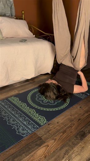 Skylar on Instagram: "Going from halasana to ear pressure pose"