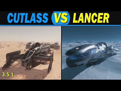 Star Citizen: Cutlass Black VS Freelancer Basic - Medium Size Multi Role Ships