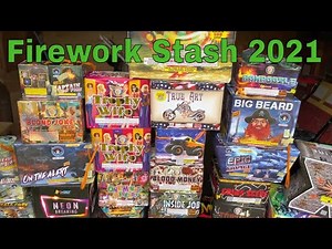 4th Of July Firework Stash 2021