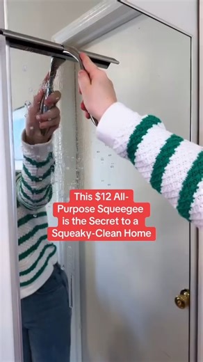 A squeegee can do WAY more than just clean windows. 😉 | Real Simple