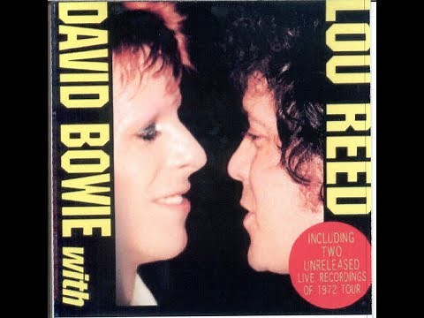 David Bowie 1972 07 08 Royal Festival Hall London, UK with Lou Reed