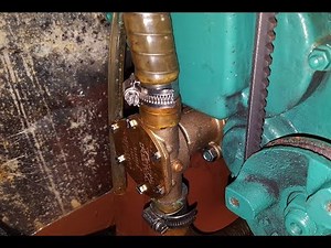 Volvo Penta MD2020 - how to remove raw water pump