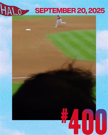 400 home runs, all in an Angels uniform 😇 #RepTheHalo x #Trout400 | Los Angeles Angels