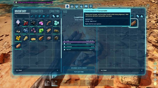 How to cook meat in ARK Survival Ascended - VideoGamer
