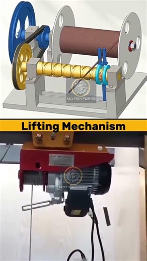 Lifting Mechanis – Mechanical Design#Engineering #Mechanical #HowItWorks #TechEducation #Mechanics