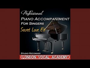Secret Love ('Doris Day' Piano Accompaniment) (Professional Karaoke Backing Track)