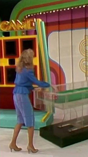 Model Dian Keeps Going After DICE GAME Table Runs Over Her Foot! The Price Is Right 1983 #Shorts