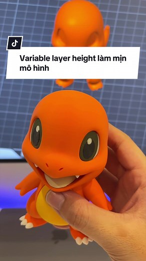 Variable layer height là gì – làm mịn mô hình in 3D