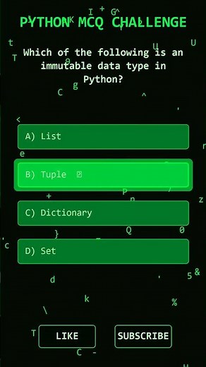 Python MCQ Questions & Answers 2026 | Python Quiz for Beginners | Coding Interview Prep