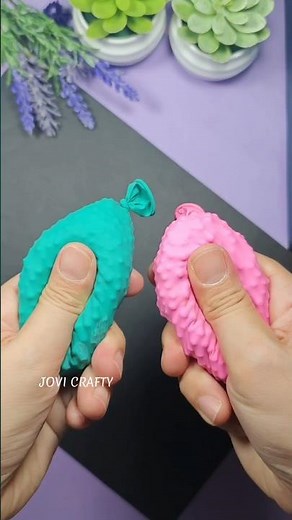 🫧Diy Crunchy Squishy!? #diy #craft #squishy