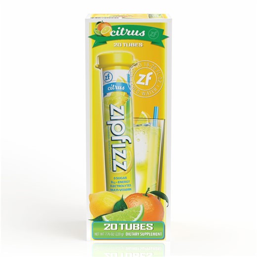 Zipfizz Energy Multi-Vitamin Hydration Drink Mix, Citrus, 20 ct. - Samsclub.com