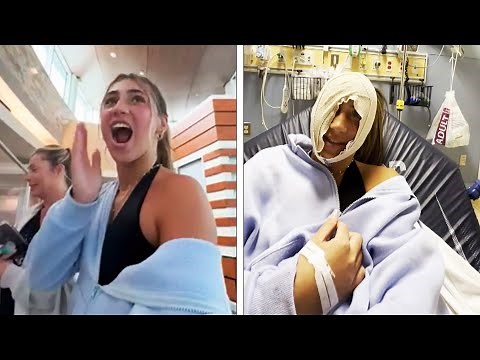 Woman’s Jaw Stuck Wide Open After Yawning