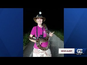Woman wins prize for capturing 16 pythons during Florida Python Challenge