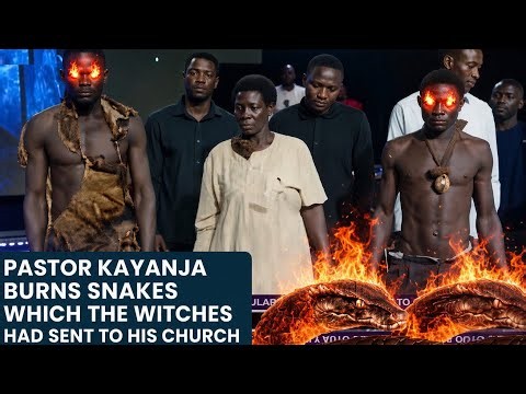 🔥PASTOR KAYANJA BURNS SNAKES ALLEGEDLY SENT TO HIS CHURCH | WITCHES GET SAVED