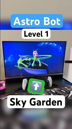 Astro Bot – Level 1 Sky Garden (PS5 Pro Gameplay) 🫡🔥🎮 #astrobot #ps5 #ps5gameplay