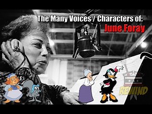 JUNE FORAY: The Many Voices / Characters of (Cartoon Voice Actor)