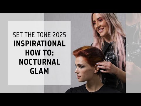 Inspirational How To: Nocturnal Glam Hair Color | Set the Tone 2025 | Goldwell Education Plus