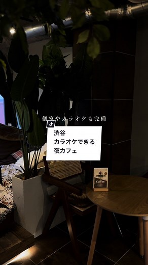 ふかふかベッドシートや個室あり、カラオケできるすごい夜カフェ⸝⋆⸝⋆ #夜カフェ #渋谷デート #デートスポット #夜デート #隠れ家カフェ... | TikTok