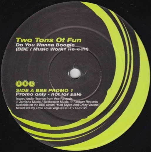 I Remember the First Time I heard this Amazing Track... it was Thanks to Little Louie Vega Many Years Ago... Two Tons Of Fun : "Do You Wanna Boogie " 💖💖💖 . Original Version from 1980 , this Incredible Remix dates back 1998 . | Let there be HOUSEmusic