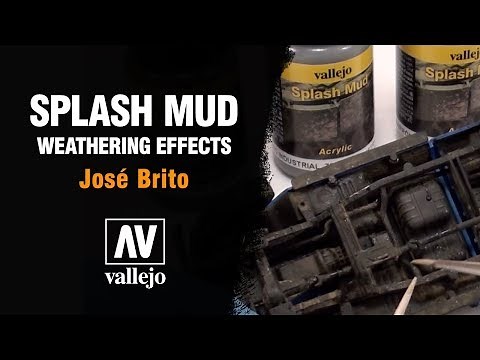 Splash Mud vallejo weathering effects