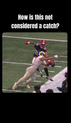 Catch or not? #ytshorts #football #rams #fyp N#nfl #highlights