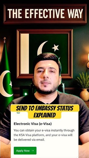 Saudi 1 Year Multiple Entry Visa | Send to Embassy Status Explained