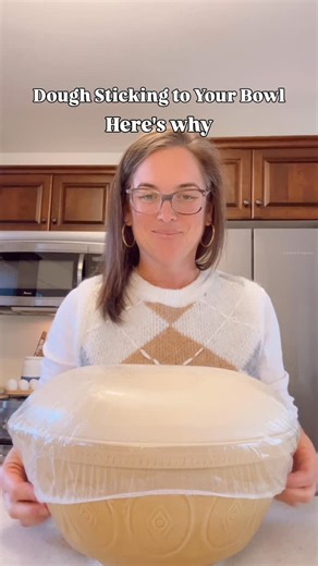 Dough sticking to your bowl? If you’ve ever wondered how to get a clean dough dump when baking sourdough, here’s the honest answer: It’s doesn't always happen. It’s variables lining up. Hydration plays a role. Higher hydration dough spreads more. Lower hydration holds its shape better. Dough temperature matters. Overly warm dough becomes sticky and slack. Slightly cooler dough releases more cleanly. Flour type makes a difference. Whole grain flour is naturally stickier because bran weakens glute