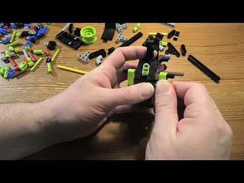 Building Lego Technic Monster Jam Grave Digger SET 42118 PART 1 4 K