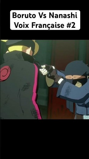 Naruto Storm VF : Boruto Vs Nanashi Voix Françaises #shorts #narutostorm #short #shortvideo