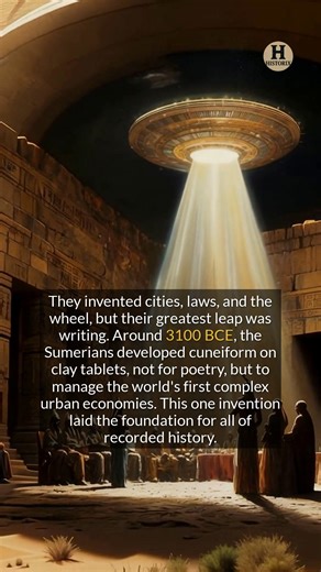 5.2K views · 52 reactions | The Sumerians invented writing not for poetry, but to manage the worlds first complex cities. #history #ancienthistory #cuneiform | Historix | Facebook