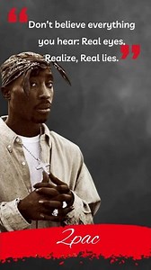 2pac Quotes About Life | Tupac Shakur Inspirational Words #shorts
