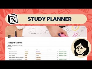 How to make a weekly study planner on Notion